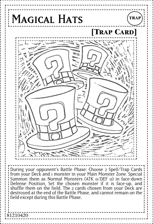 Magical Hats example